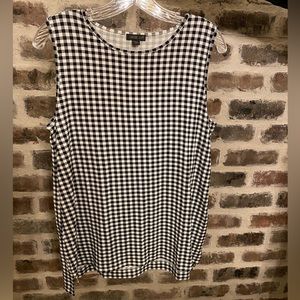 NWT J. Jill Gingham Tank - Petite Medium